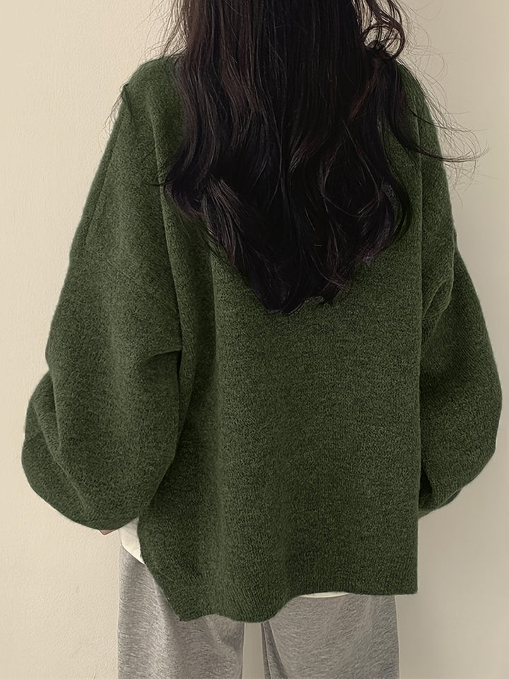 Mabel - Atsitiktinis Oversized Megztinis