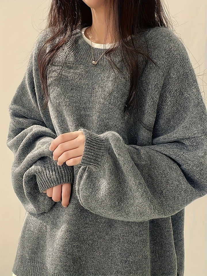 Mabel - Atsitiktinis Oversized Megztinis