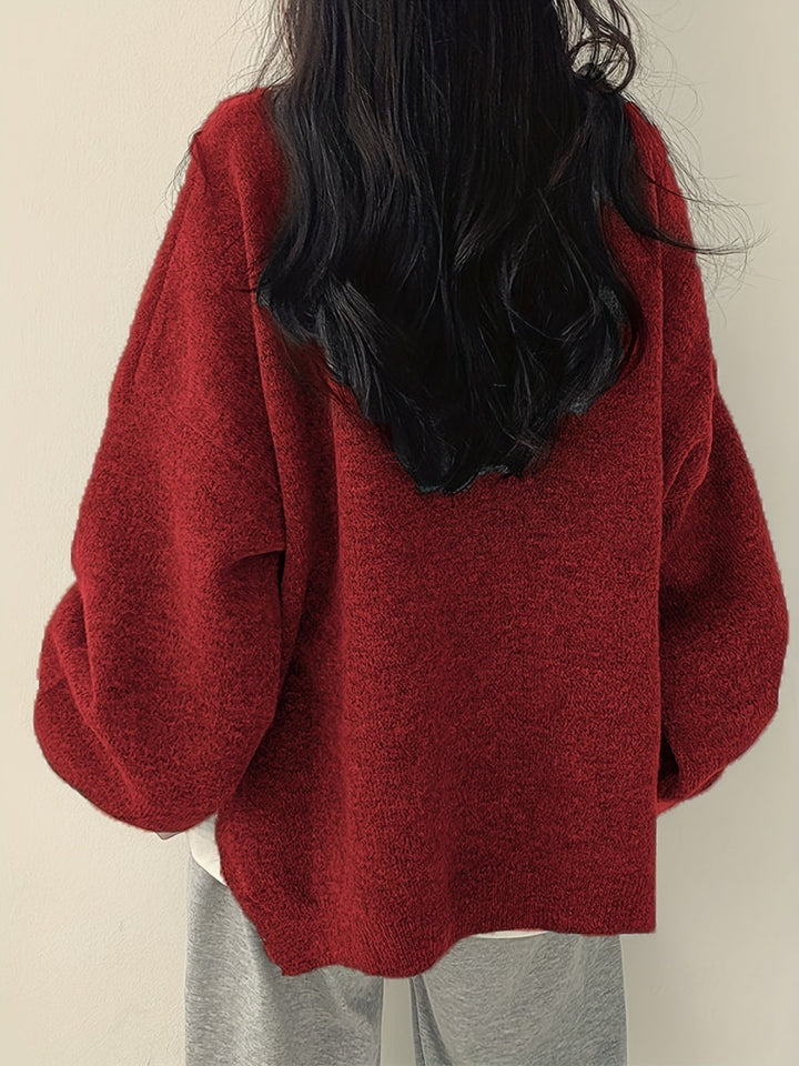 Mabel - Atsitiktinis Oversized Megztinis
