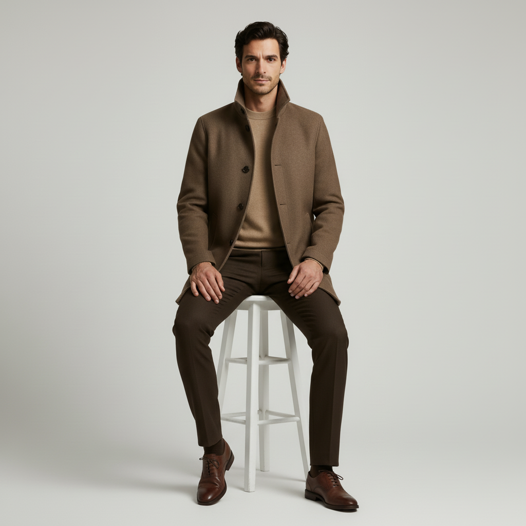 Men's Formal Overcoat