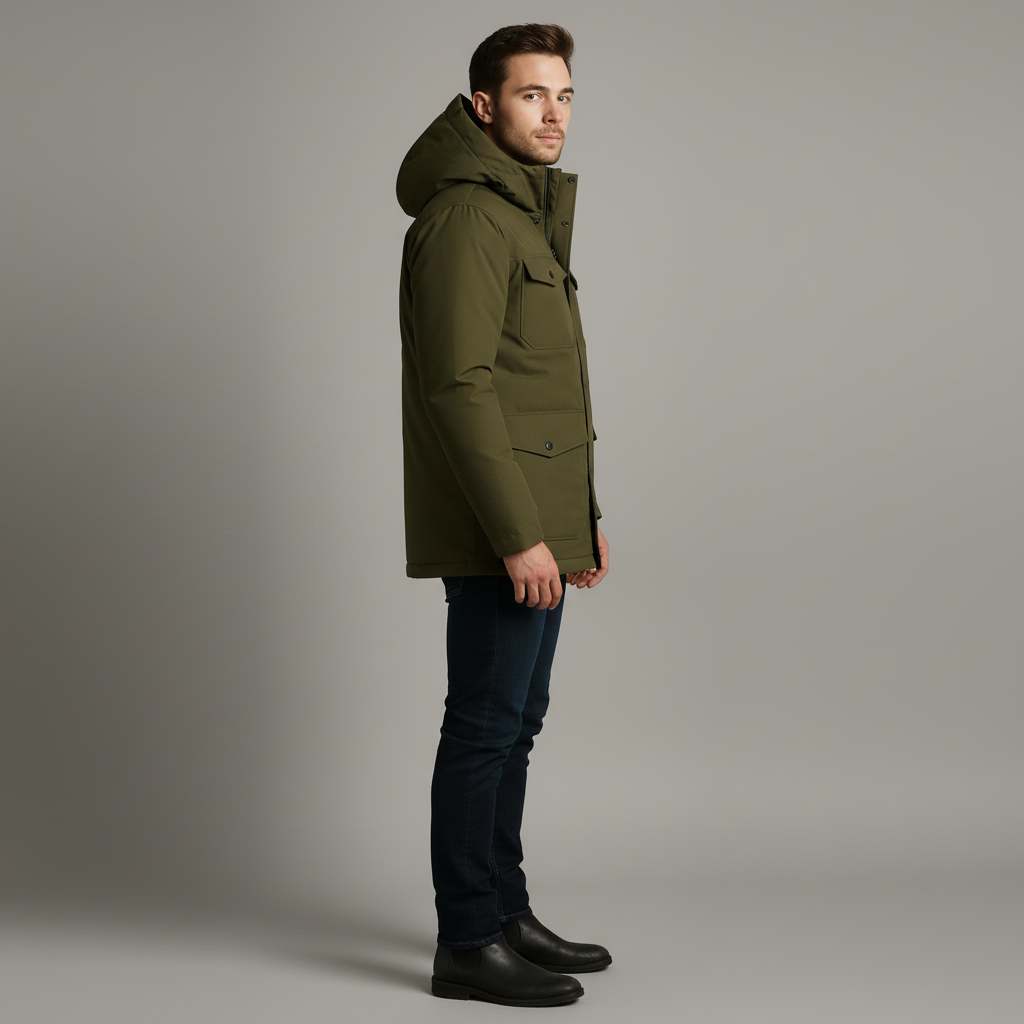 Men's Parka Jacket Winter