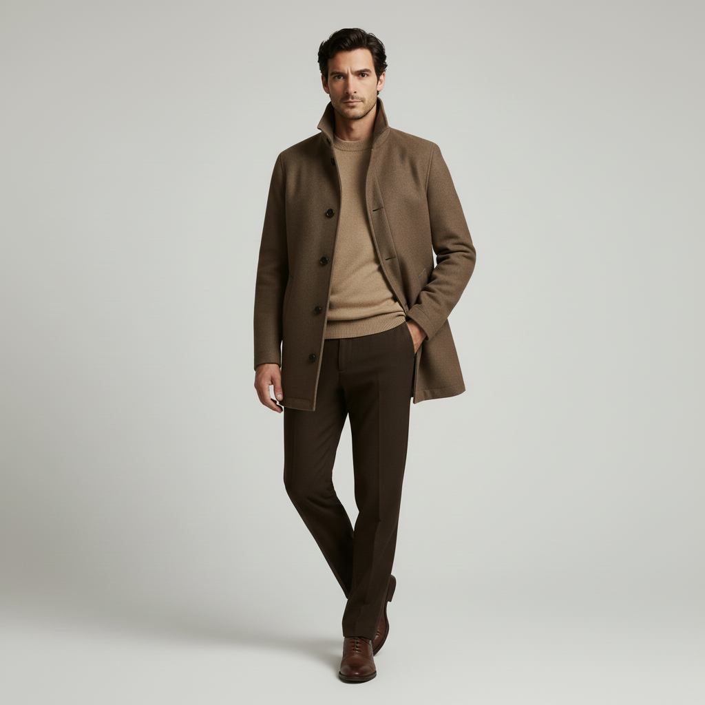 Men's Formal Overcoat